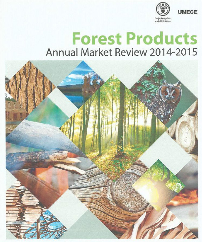 UNECE/FAO: the 104th Forest Products, Annual Market Review 2014-2015 is issued.