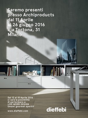 DIEFFEBI, an Italian Company is the protagonist of metal furniture at 31 Tortona Road, Milan.
