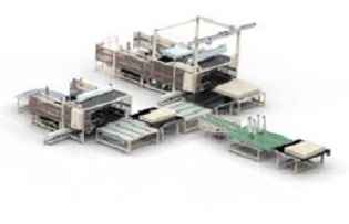 Machinery for mattresses production