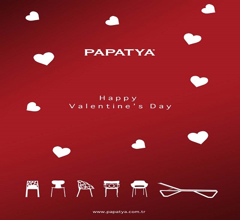 HAPPY VALENTINES DAY, FOR PAPATYA TURKEY: LOVE IS RELAX!