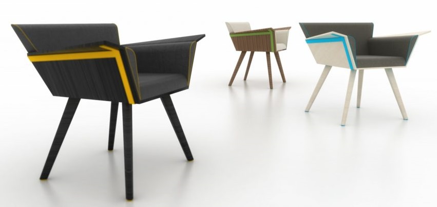 The designer Kortan Idrizoglu is the winner of the competition for best design of wooden chair, in Macedonia.