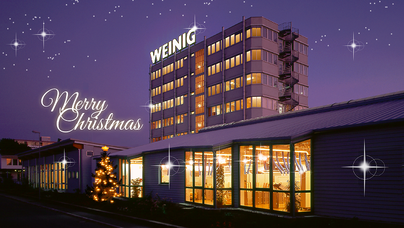 MERRY CHRISTMAS! BEST WISHES & HAPPY NEW YEAR FROM WEINIG GROUP