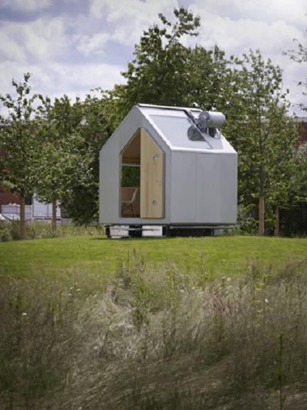 Diogene, a cabin designed by Renzo Piano and RPBW for Vitra.
