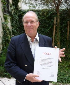 Frank Schouten becomes Honoray President of the ICDLI