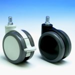 The GRX castor range is a unique family of matching designer castors with wheel diameters from 30mm to 125mm.