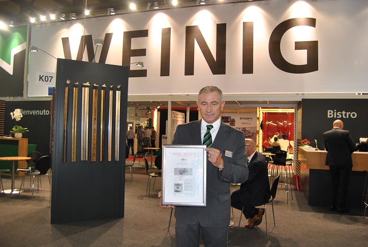 Klaus Mueller, Marketing Manager of Weinig. Photo Datalignum