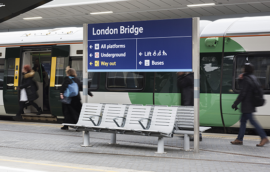 Tecno furnishes London Bridge railway station