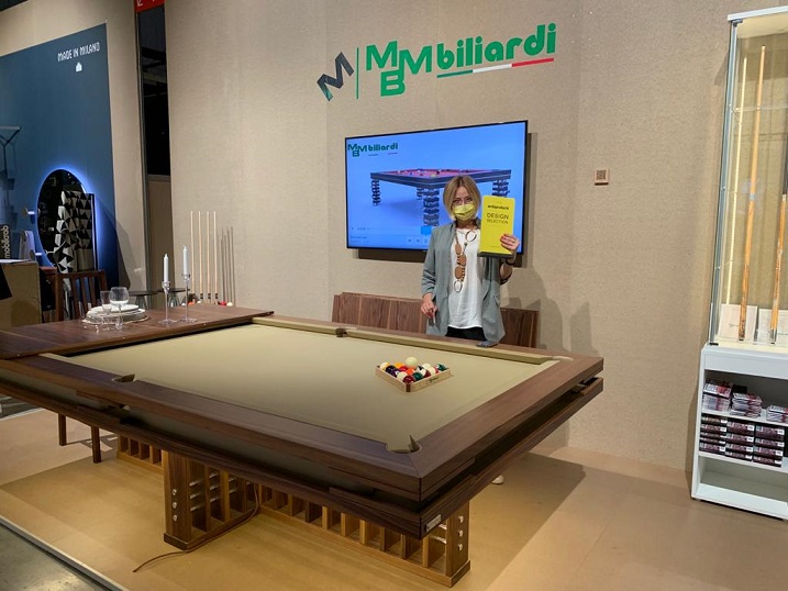 MBM BILLIARDS_ITALY: WINNER OF THE ARCHIPRODUCTS DESIGN SELECTION AWARD 2021