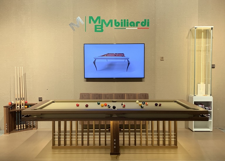 MBM BILLIARDS_ITALY: WINNER OF THE ARCHIPRODUCTS DESIGN SELECTION AWARD 2021