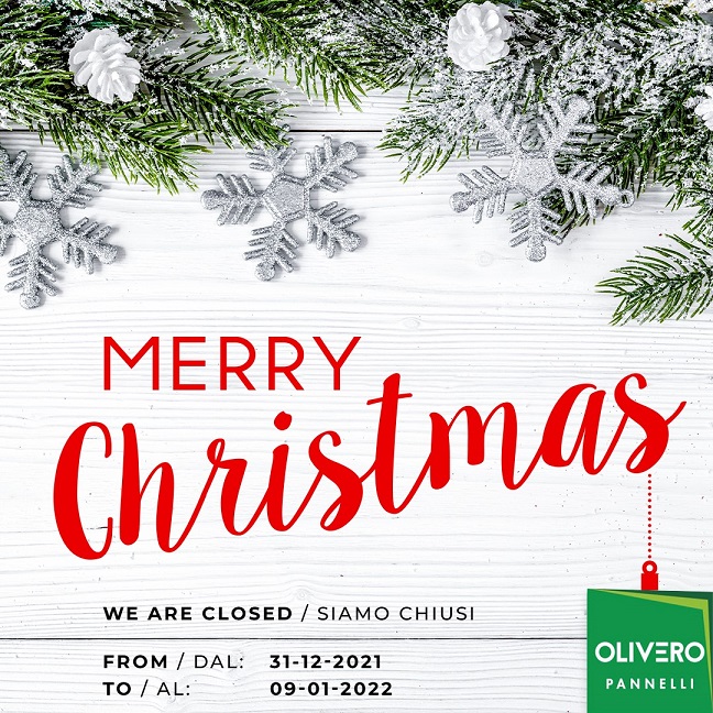 MERRY CHRISTMAS & HAPPY NEW YEAR FROM OLIVERO PANNELLI_ITALY