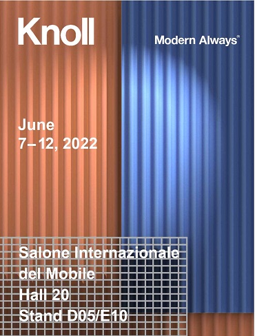 KNOLL_EUROPE AT SALONE DEL MOBILE MILANO-RHO. HALL 20 D05-E10