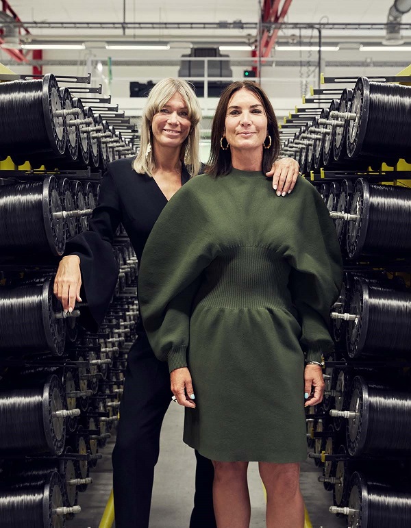 Annica and Marie Eklund, third generation Bolon owners.