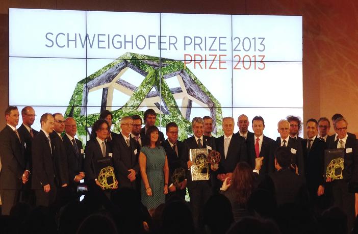 Lo Schweighofer Prize 2013  premia l italiano Federico Giudiceandrea di Microtec.